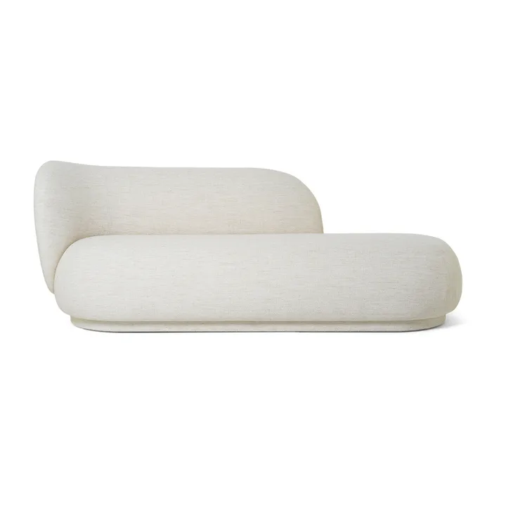 Rico divan chaiselong bouclé venstre - Offwhite - Ferm Living