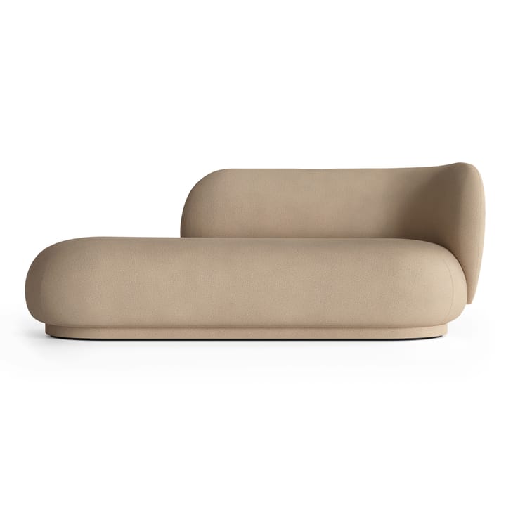 Rico divan højre - Brushed sand - Ferm Living