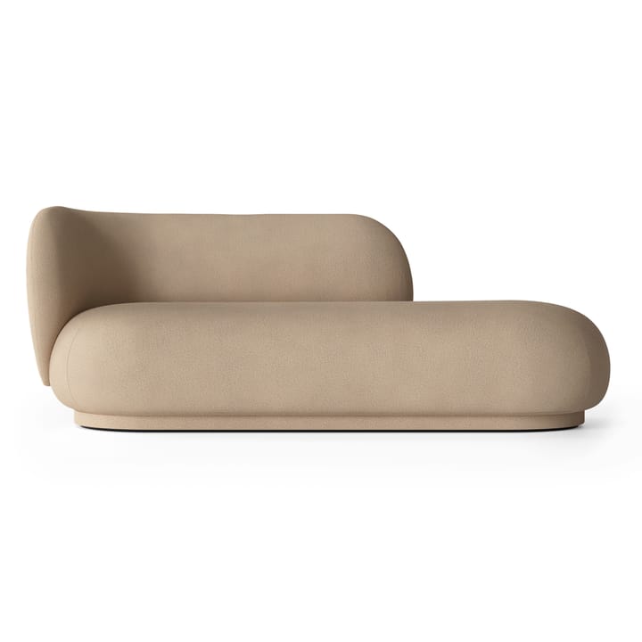 Rico divan venstre - Brushed sand - Ferm Living
