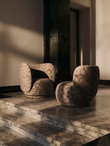 Rico lounge chair lænestol - Cilla-Taupe - Ferm Living