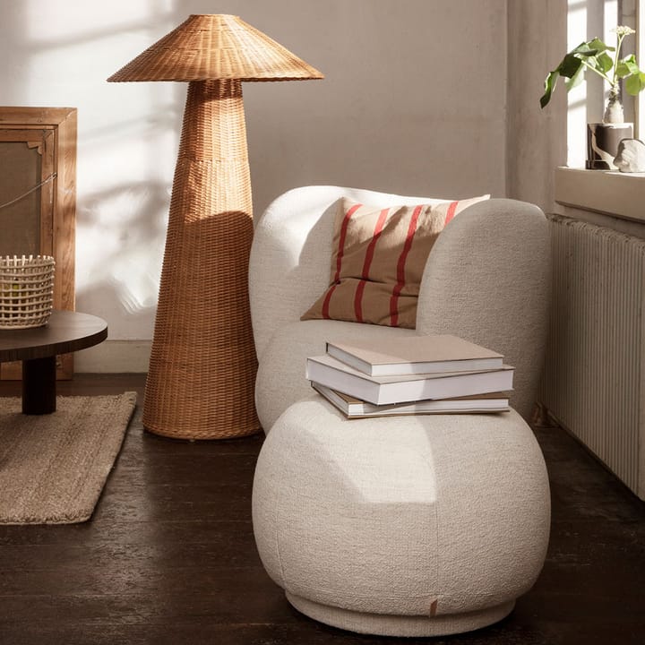 Rico lounge chair lænestol, offwhite, brushed Ferm Living