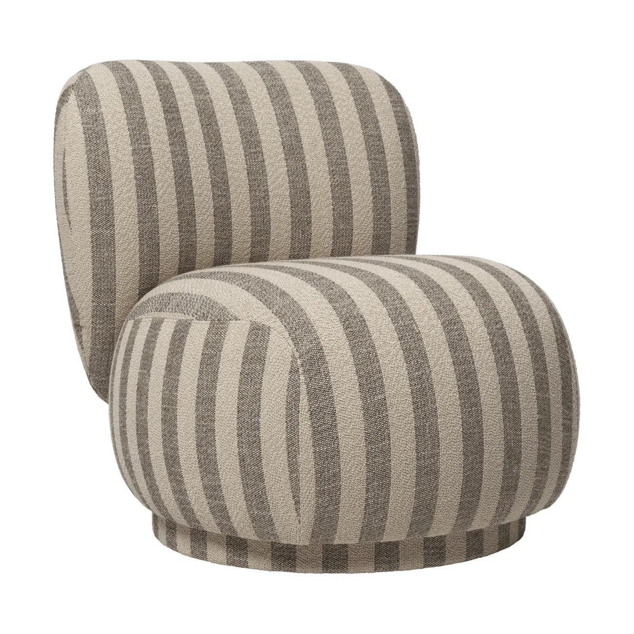 Rico lounge chair piccolo lænestol, Louisiana, Sand-off-white Ferm Living