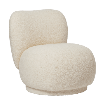 Rico lounge chair piccolo lænestol - Nordic Bouclé-Off-white - Ferm Living