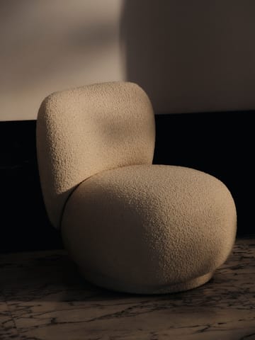 Rico lounge chair piccolo lænestol - Nordic Bouclé-Off-white - Ferm Living