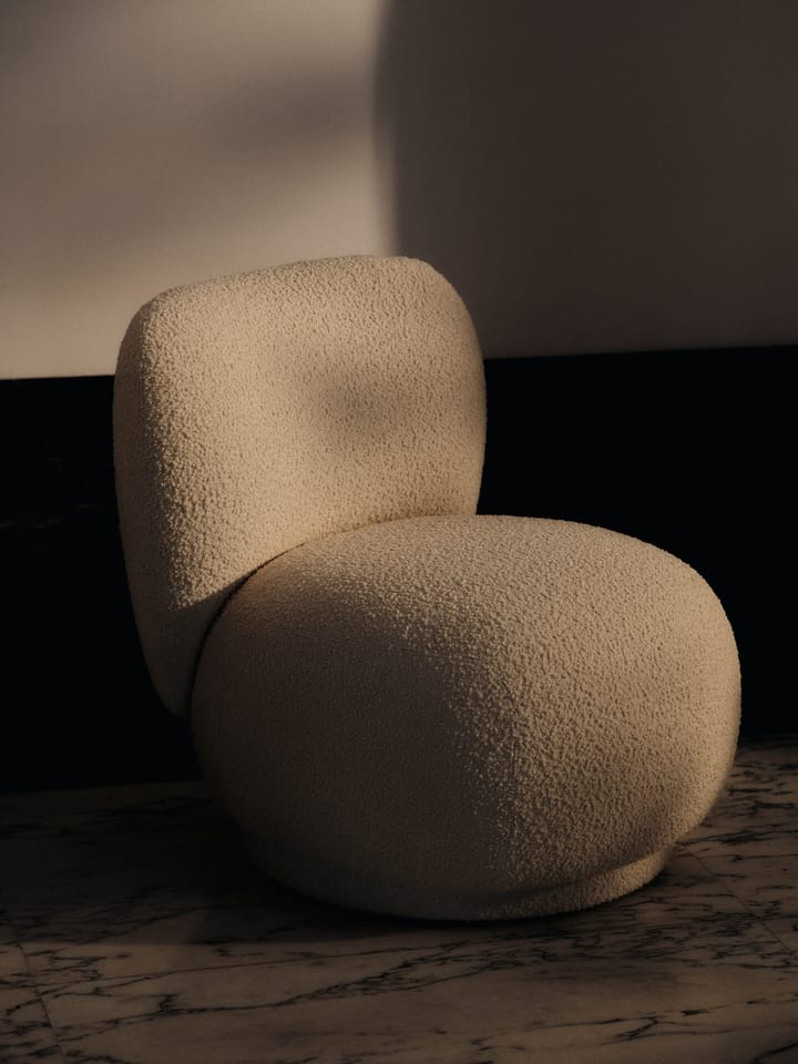 Rico lounge chair piccolo lænestol, Nordic Bouclé-Off-white Ferm Living