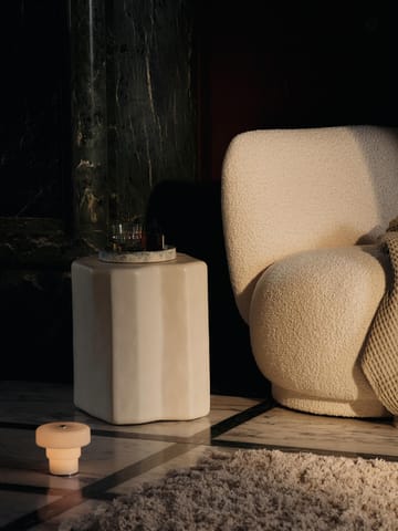 Rico lounge chair piccolo lænestol - Nordic Bouclé-Off-white - Ferm Living