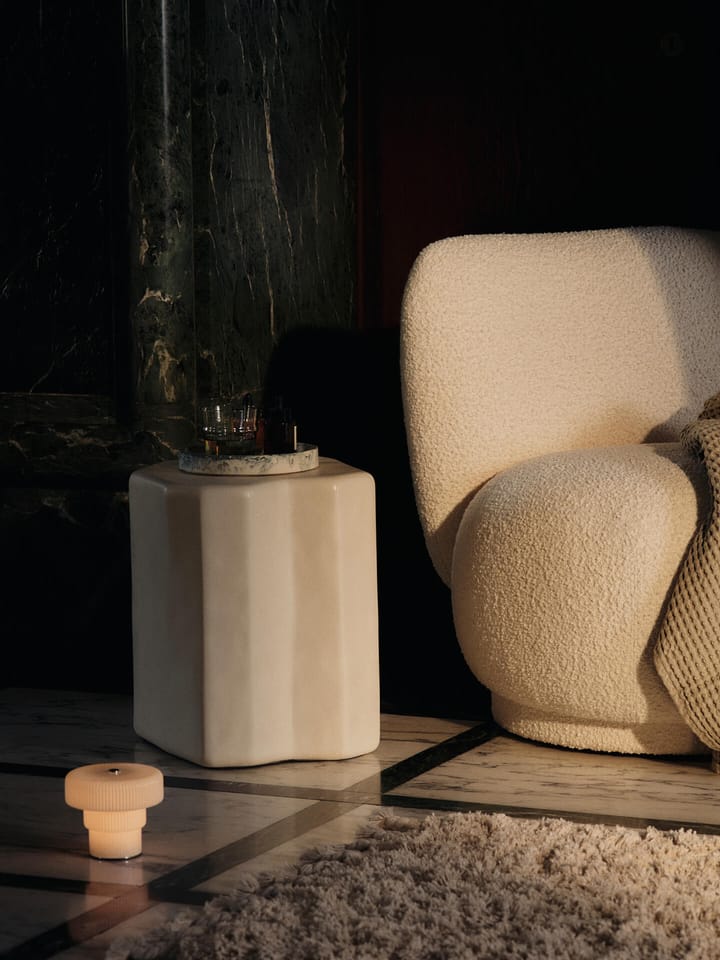 Rico lounge chair piccolo lænestol, Nordic Bouclé-Off-white Ferm Living