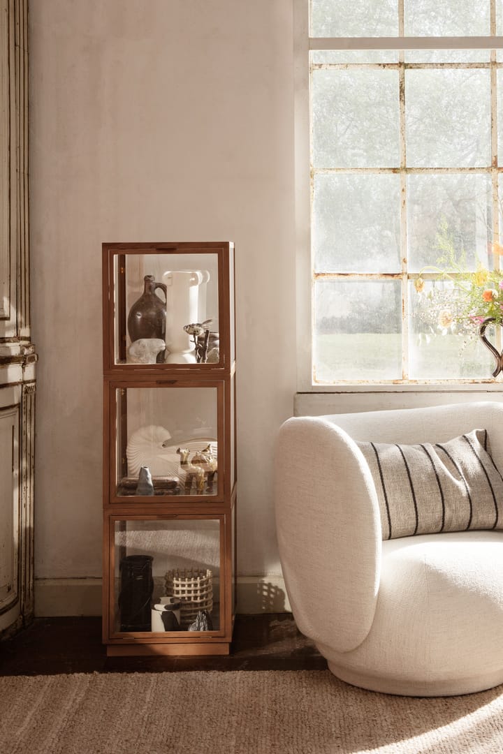 Rico loungestol bouclé, Wool bouclé offwhite Ferm Living