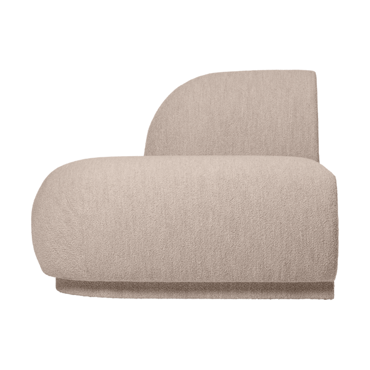 Rico open sofamodul L - Soft bouclé-natural - Ferm Living
