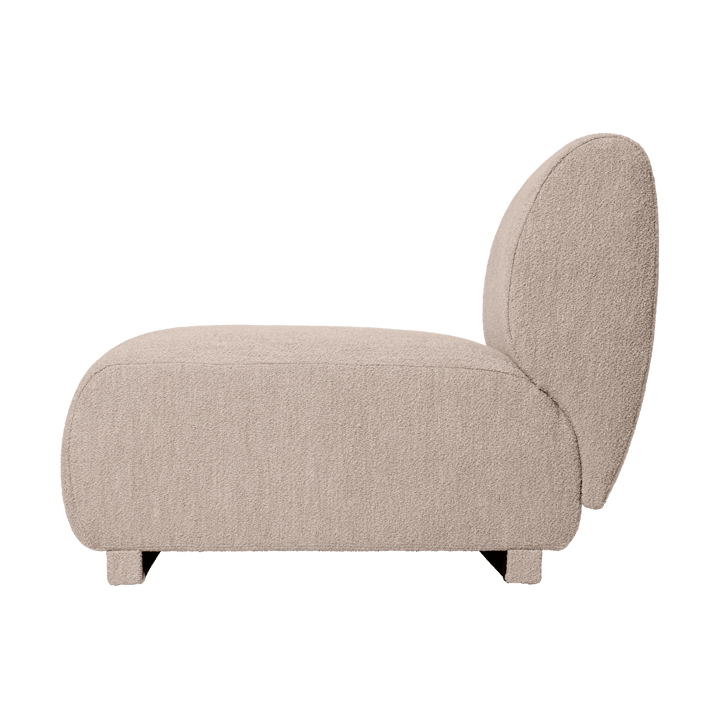 Rico open sofamodul L, Soft bouclé-natural Ferm Living