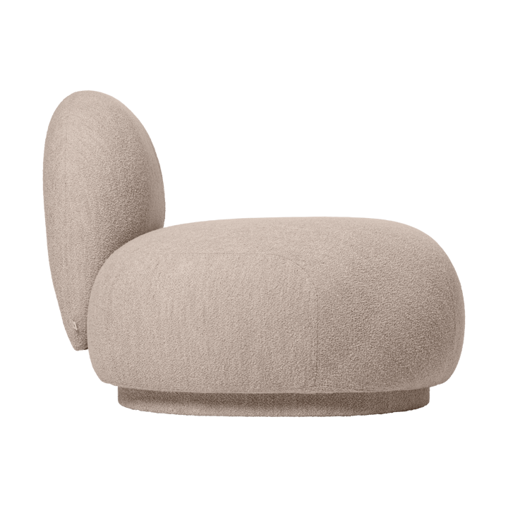 Rico open sofamodul L, Soft bouclé-natural Ferm Living
