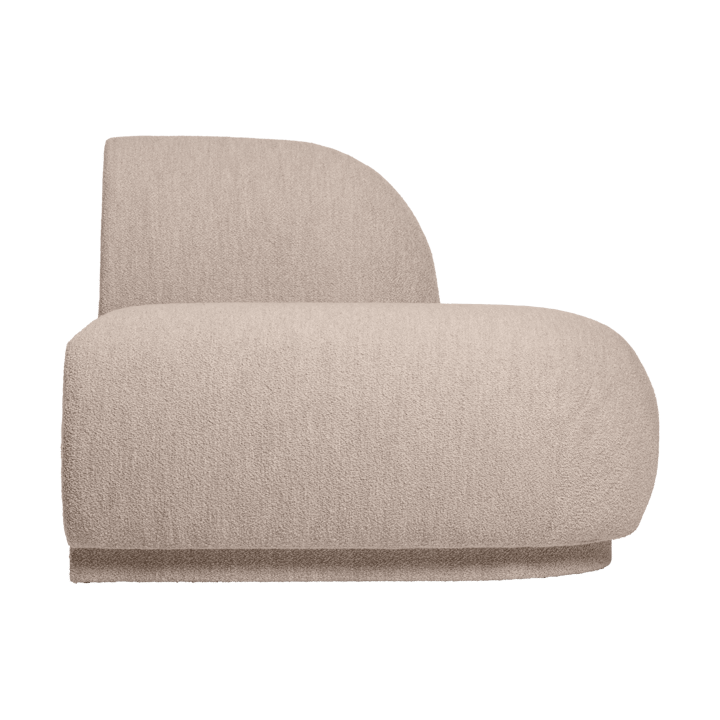 Rico open sofamodul R - Soft bouclé-natural - Ferm Living