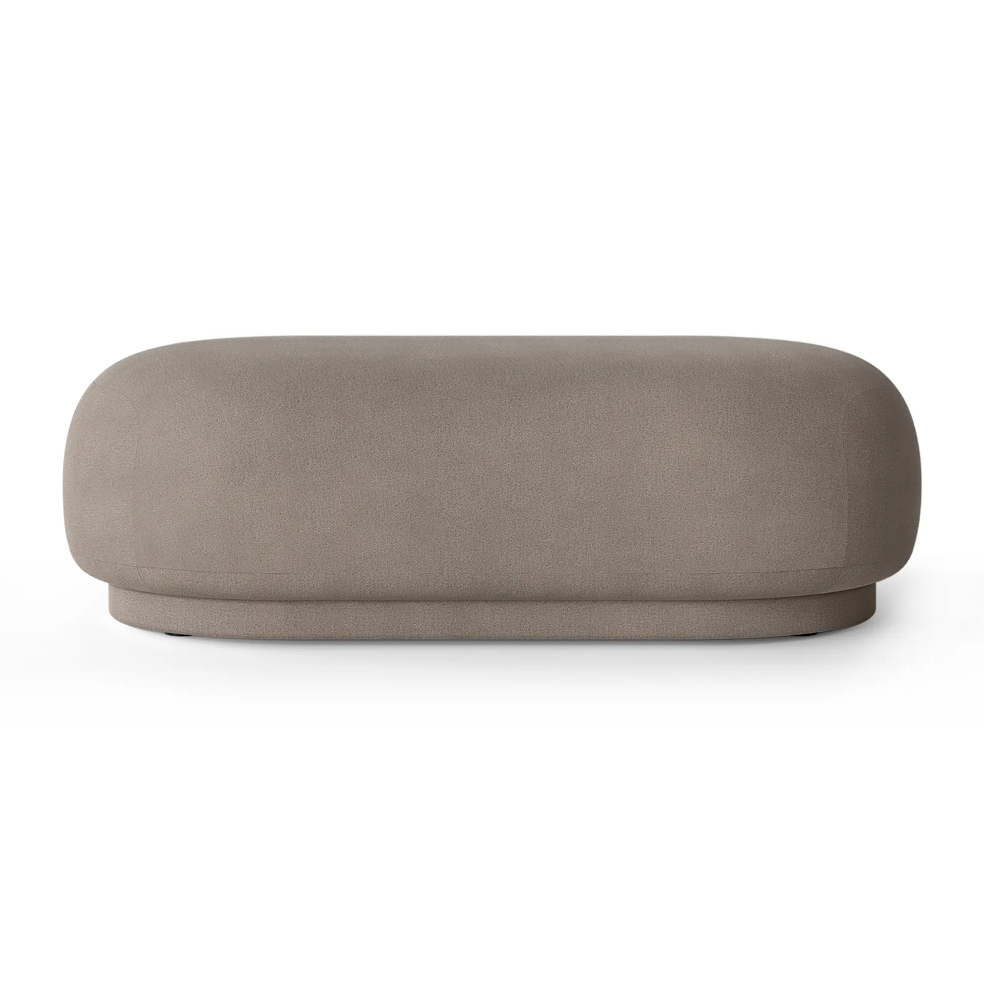 Rico ottoman, Brushed warm grey Ferm Living