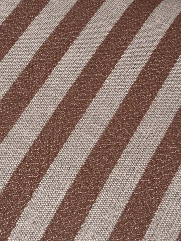 Rico pouf puf - Louisiana, Sand-chocolate - Ferm Living