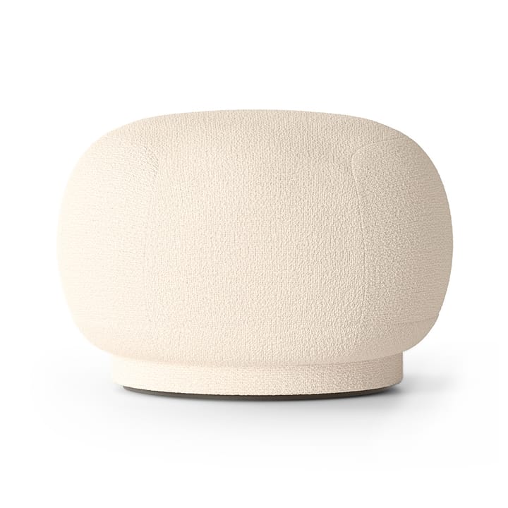 Rico pouf siddepuf - Wool bouclé offwhite - Ferm LIVING