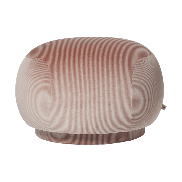 Rico pouf sittepuf - Devoré Velvet-blush - Ferm Living