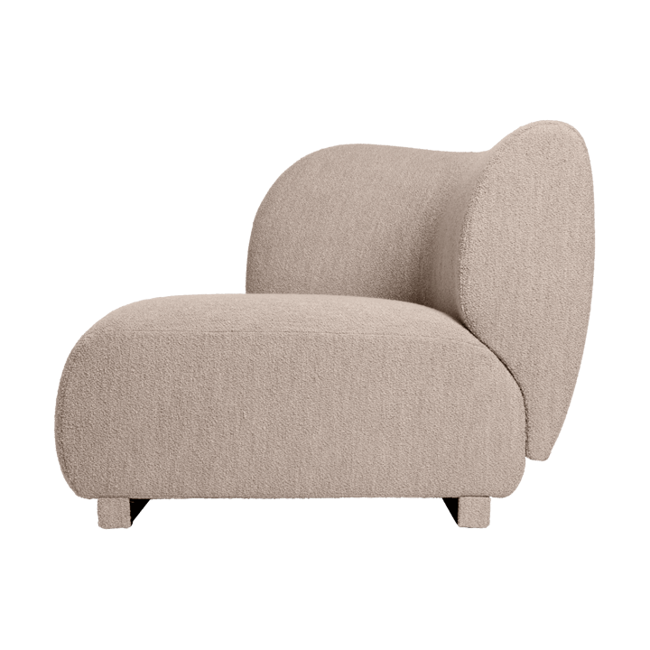Rico sofamodul armrest L Soft Bouclé, Natural Ferm Living
