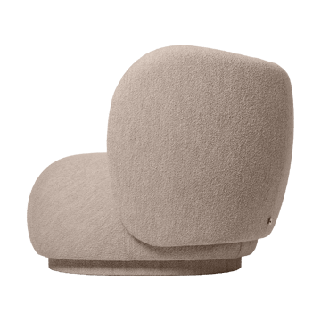 Rico sofamodul armrest R Soft Bouclé - Natural - Ferm Living