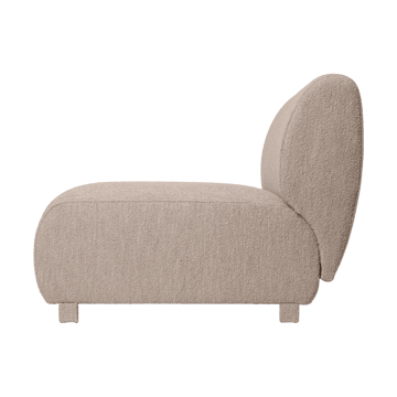 Rico sofamodul center Soft Bouclé - Natural - Ferm Living