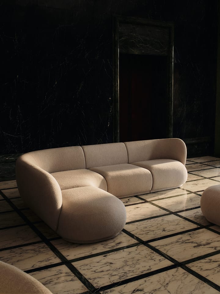 Rico sofamodul center Soft Bouclé, Natural Ferm Living