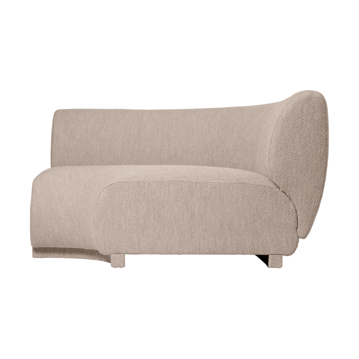 Rico sofamodul corner 90 Soft Bouclé, Natural Ferm Living