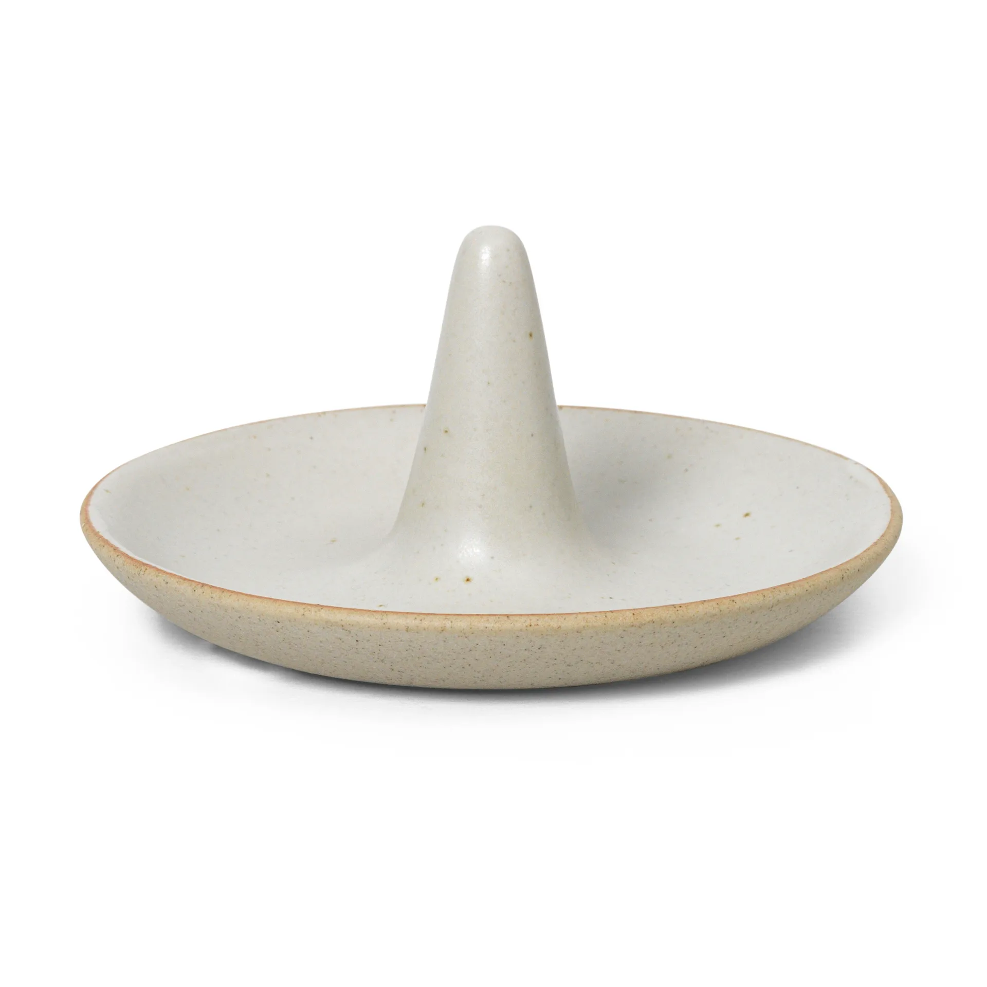 Ring Cone ringholder, Offwhite speckle Ferm Living
