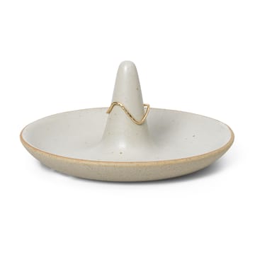 Ring Cone ringholder - Offwhite speckle - Ferm Living