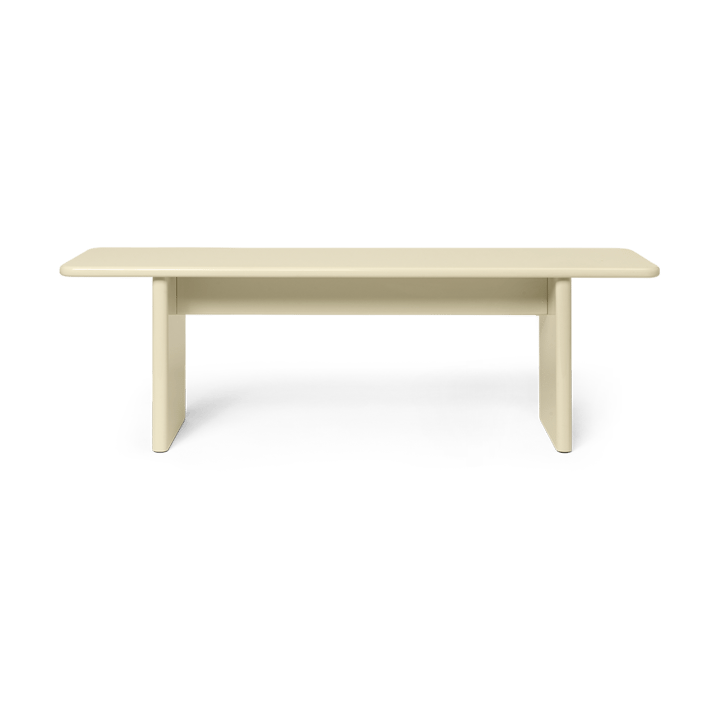 Rink bænk 140 cm - Eggshell - Ferm Living