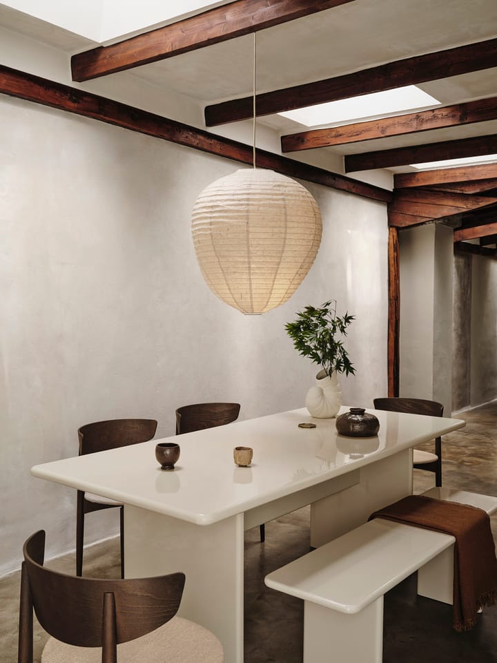 Rink bænk 140 cm, Eggshell Ferm Living