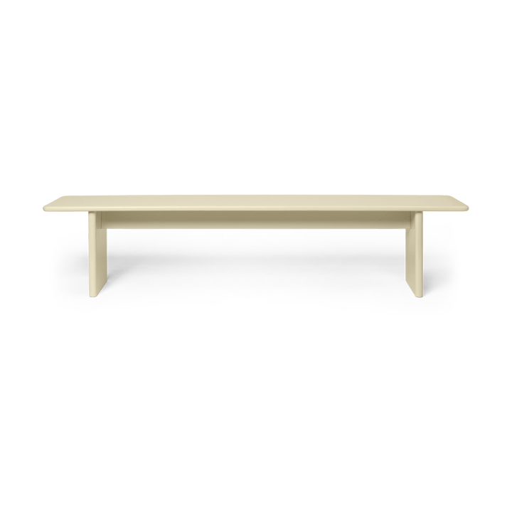 Rink bænk 200 cm - Eggshell - Ferm Living