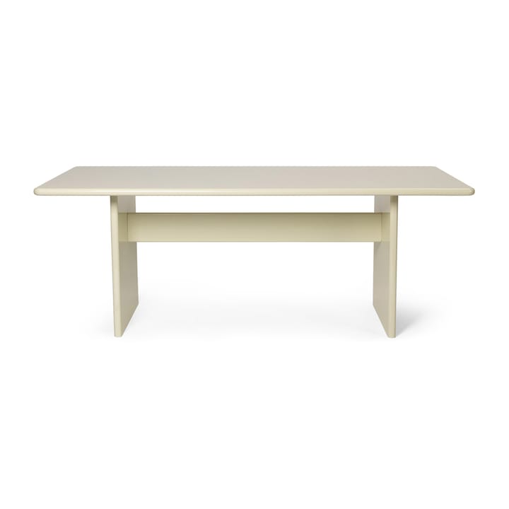 Rink spisebord large 200x90x74 cm - Eggshell - Ferm Living