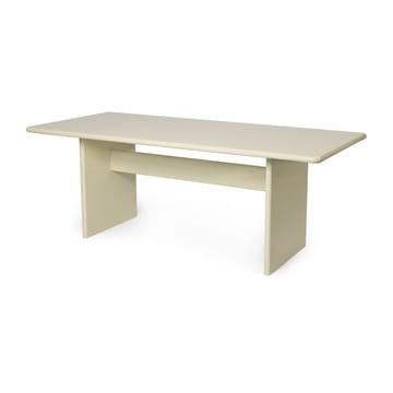 Rink spisebord large 200x90x74 cm - Eggshell - Ferm Living