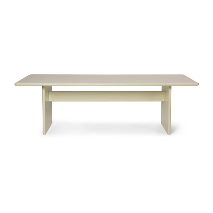 Rink spisebord large 240x90x74 cm - Eggshell - Ferm Living