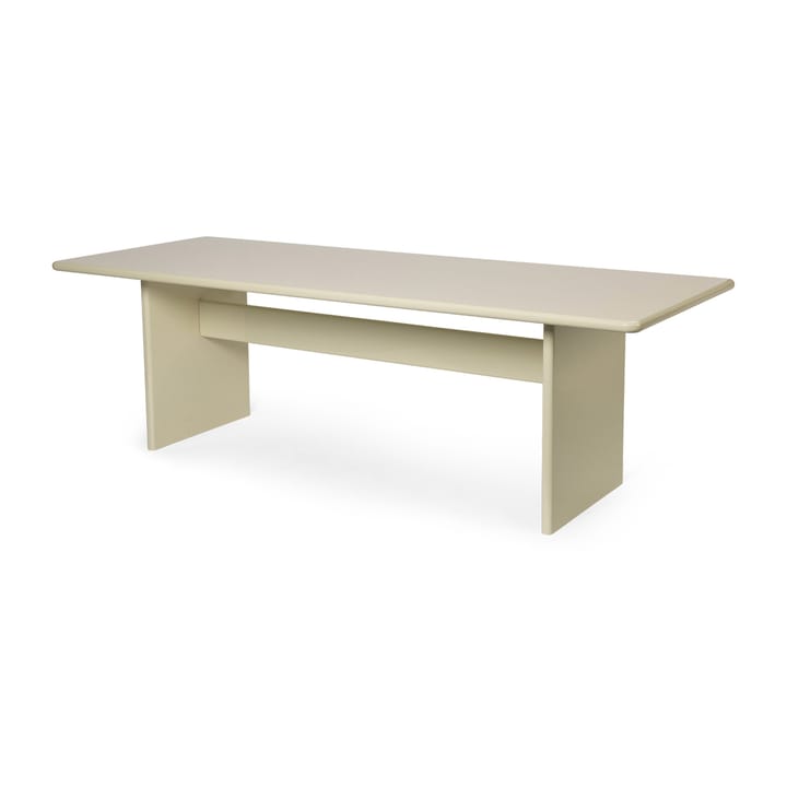 Rink spisebord large 240x90x74 cm, Eggshell Ferm Living