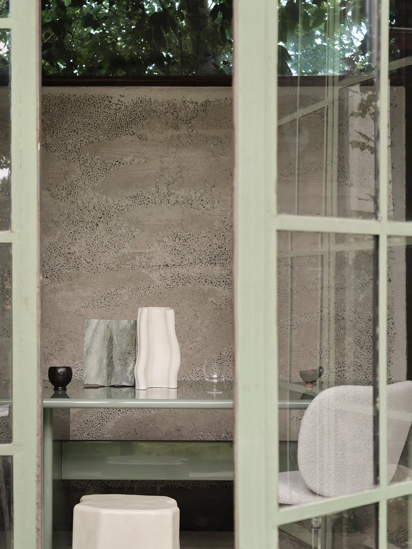 Rink spisebord large 240x90x74 cm, Tea green Ferm Living