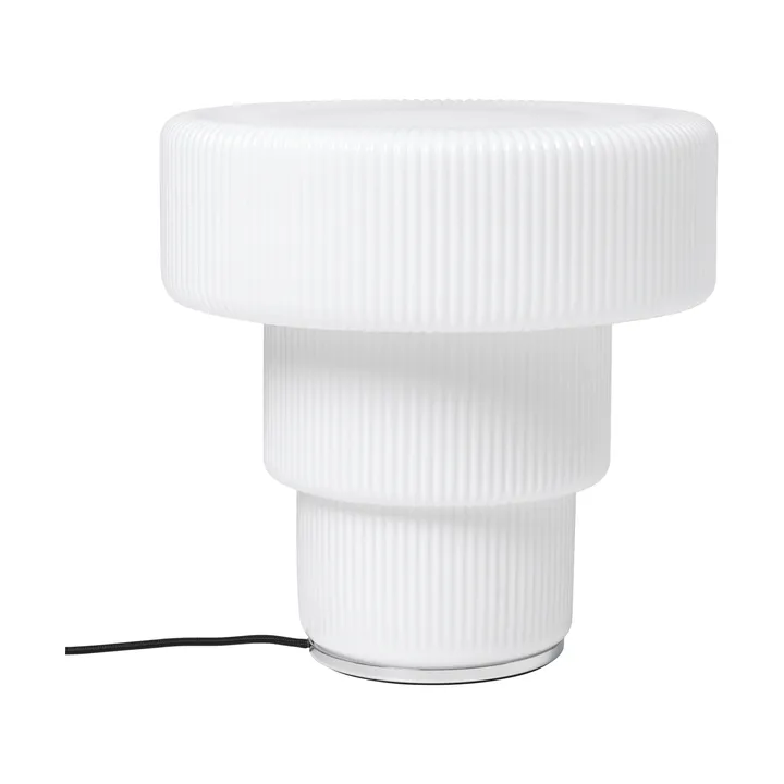Ripple bordlampe - White, Ø28x28 cm - Ferm Living