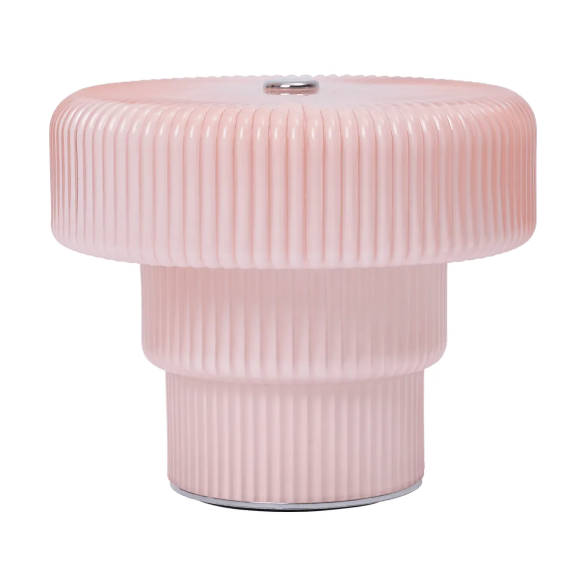 Ripple bærbar bordlampe, Pale rose (rosa), 10 cm Ferm Living