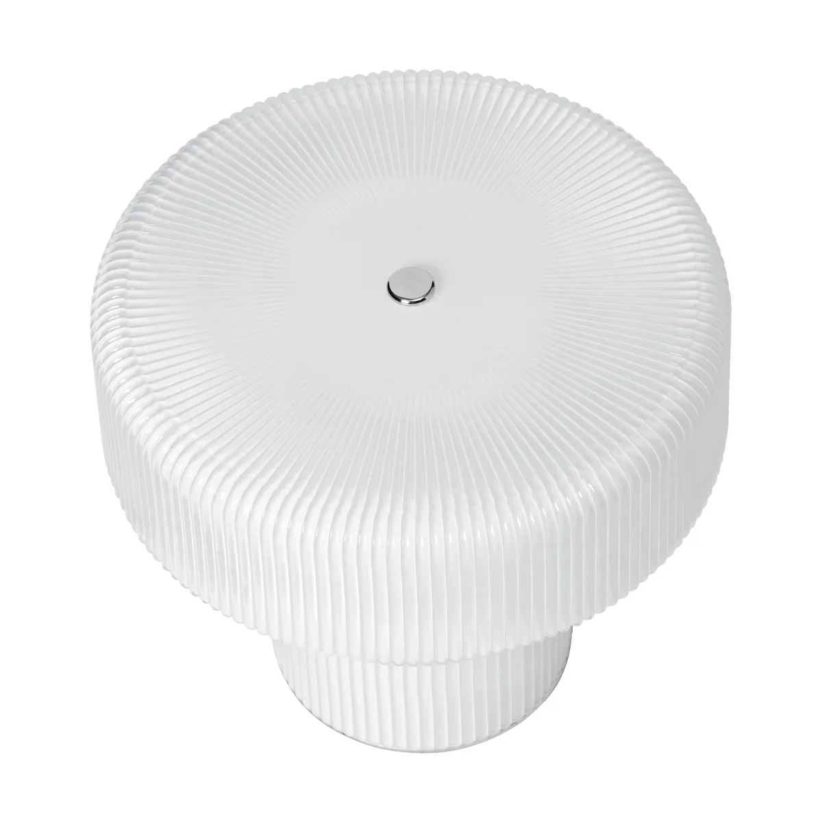 Ripple bærbar bordlampe, White (hvid), 16,5 cm Ferm Living