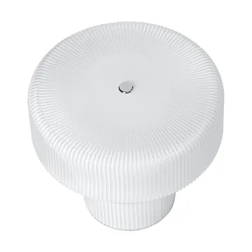 Ripple bærbar bordlampe - White (hvid), 16,5 cm - Ferm Living