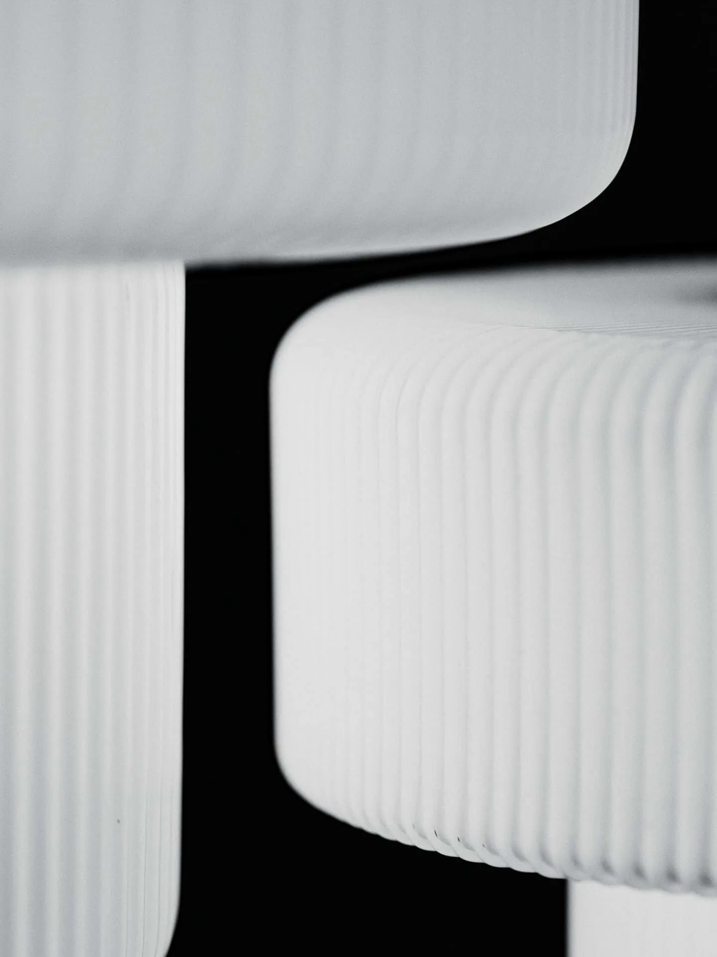 Ripple bærbar bordlampe, White (hvid), 16,5 cm Ferm Living
