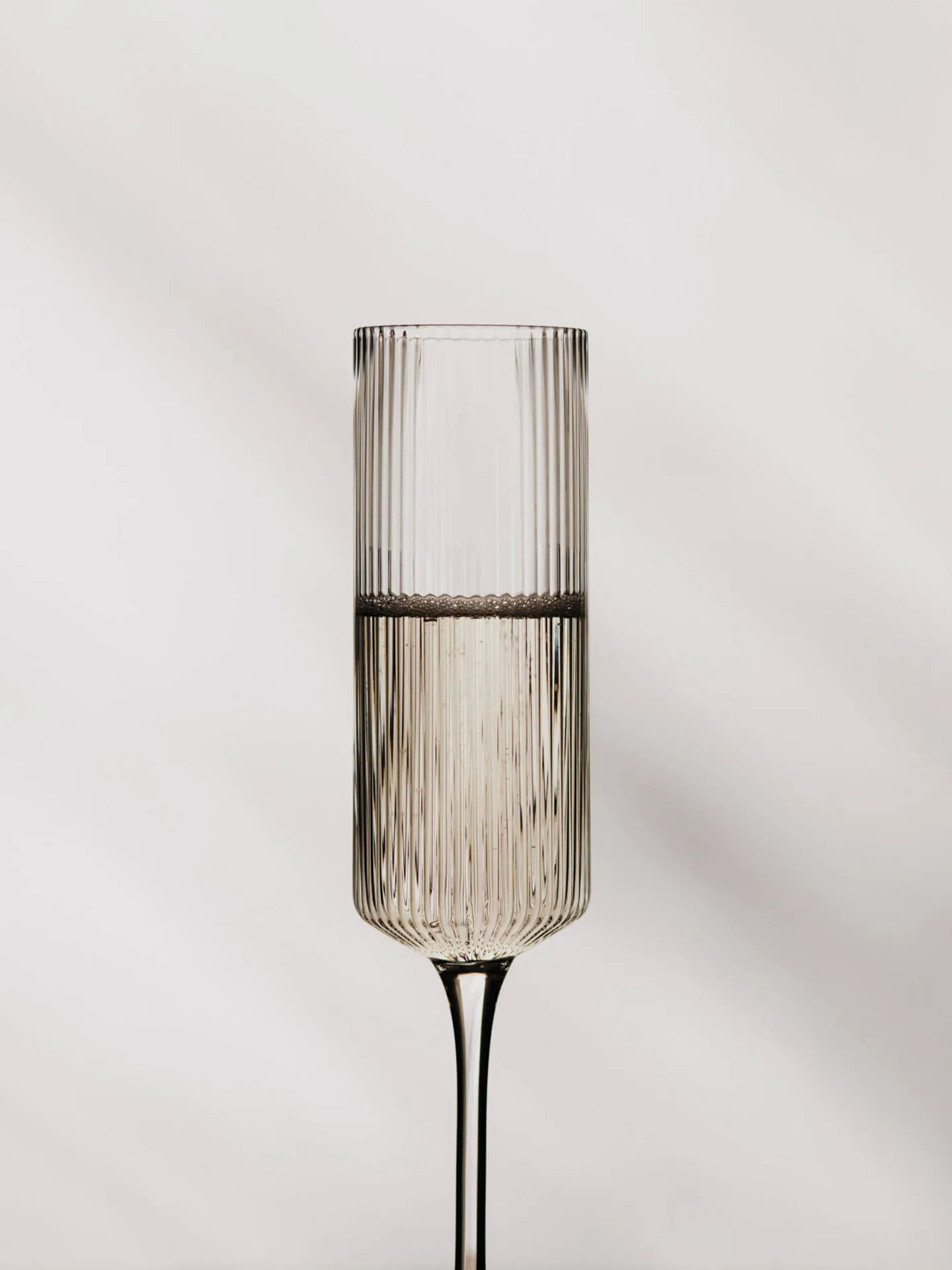 Ripple Champagne flutes champagneglas 15 cl 2-pak, Clear Ferm Living