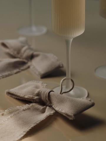 Ripple Champagne flutes champagneglas 15 cl 2-pak - Frosted - Ferm Living