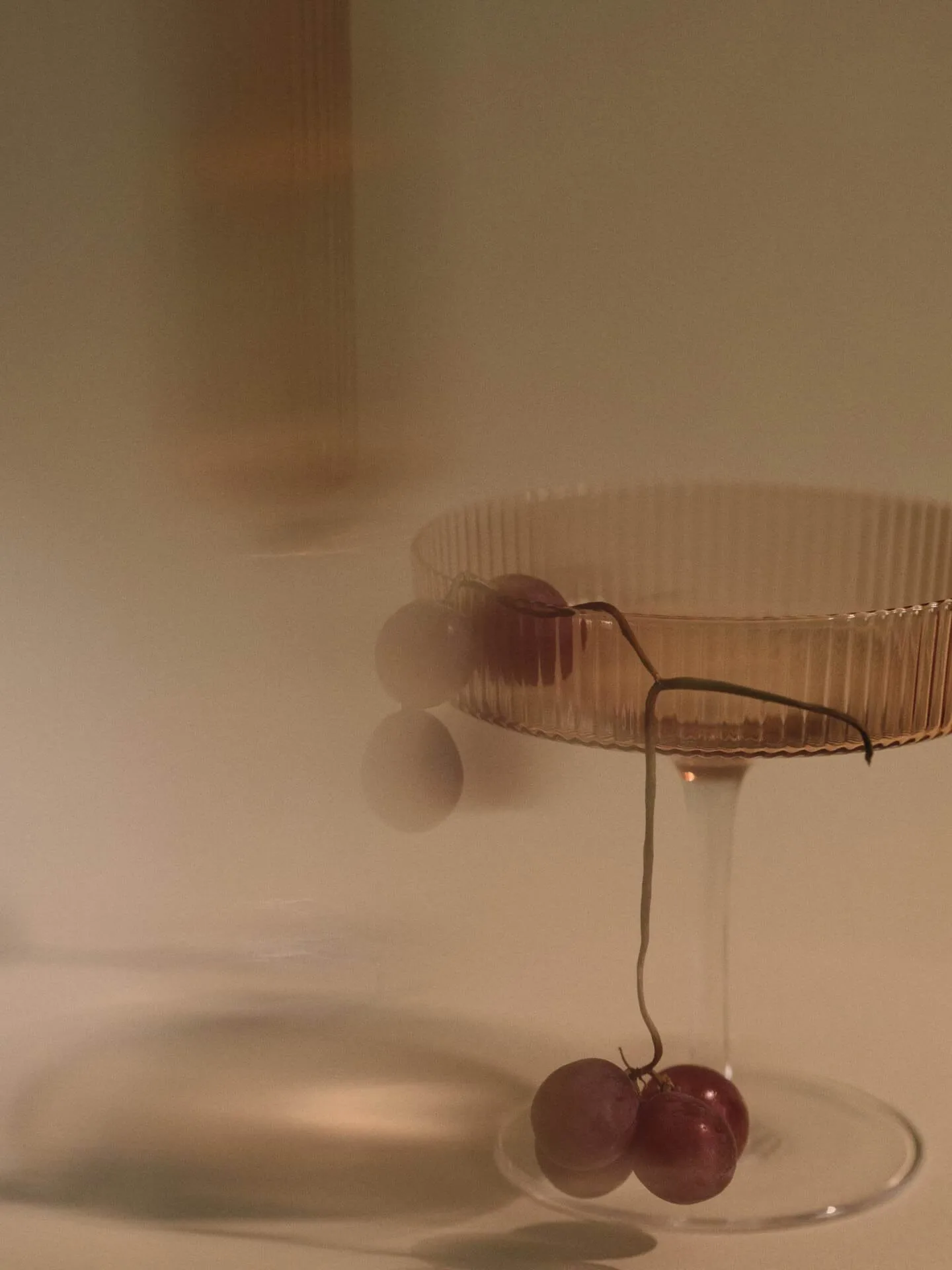Ripple champagneglas 2-pak, Blush Ferm Living