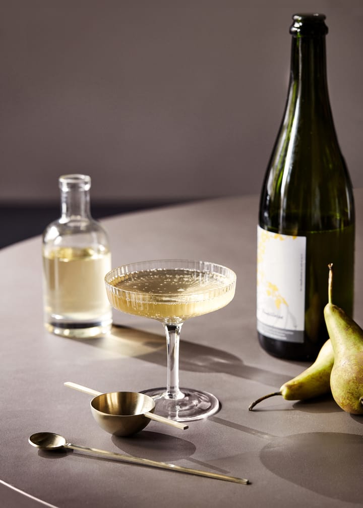 Ripple champagneglas 2-pak, klar Ferm Living