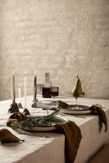 Ripple champagneglas 2-pak - klar - Ferm Living