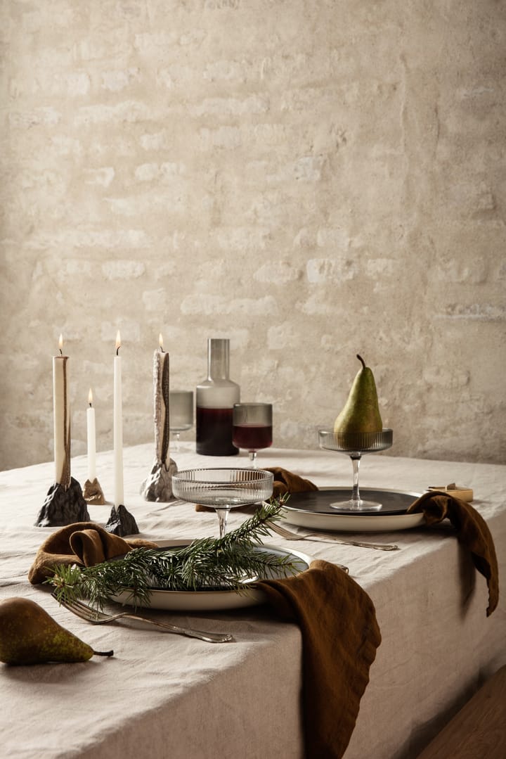 Ripple champagneglas 2-pak, klar Ferm Living
