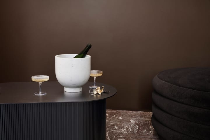 Ripple champagneglas 2-pak, klar Ferm Living