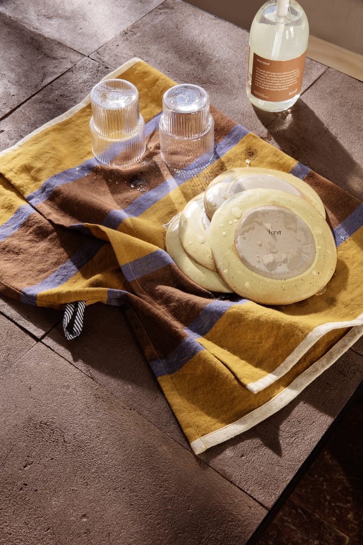 Ripple glas 4 stk, klar Ferm Living