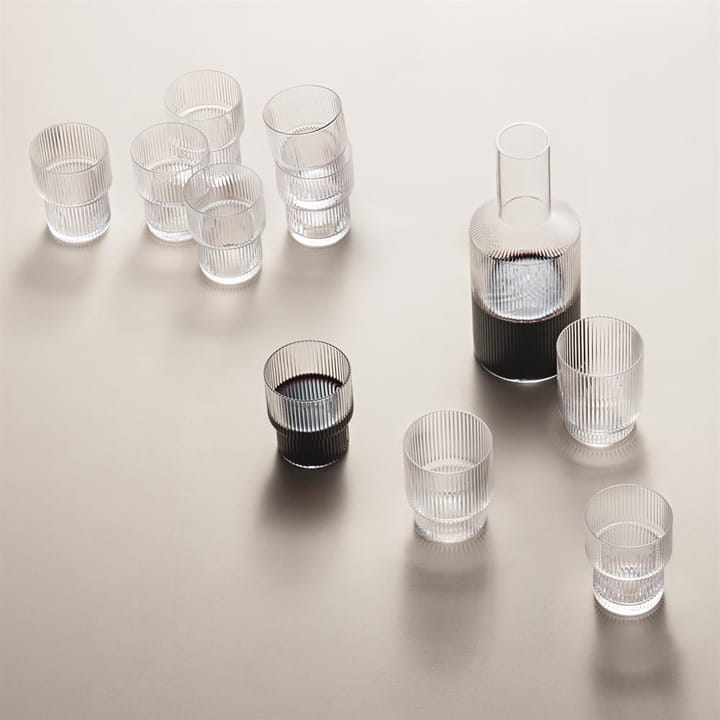 Ripple karaffel, klar Ferm Living