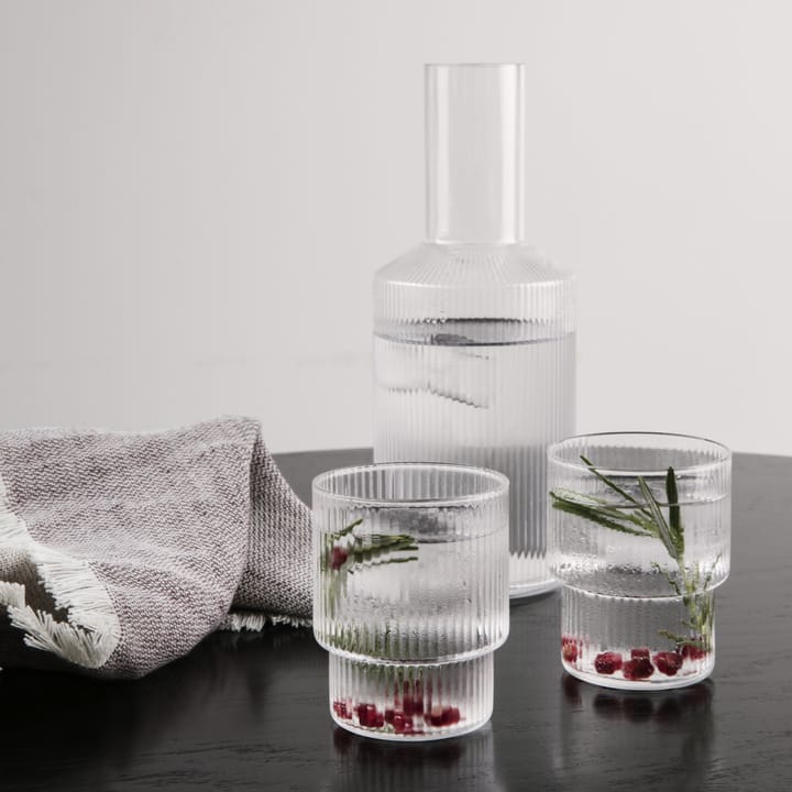 Ripple karaffel, klar Ferm Living